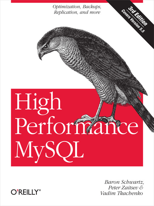 Title details for High Performance MySQL by Baron Schwartz - Available